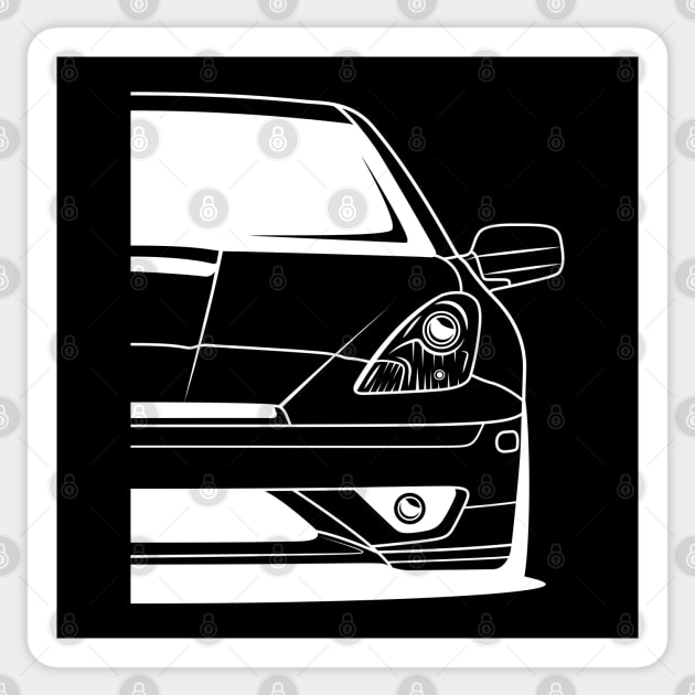 JDM Front Celica Sticker by GoldenTuners